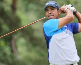A photo of golfer Hideki Matsuyama